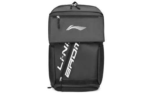 Li Ning Badminton Collection Fabric Backpack Regular Unisex Black