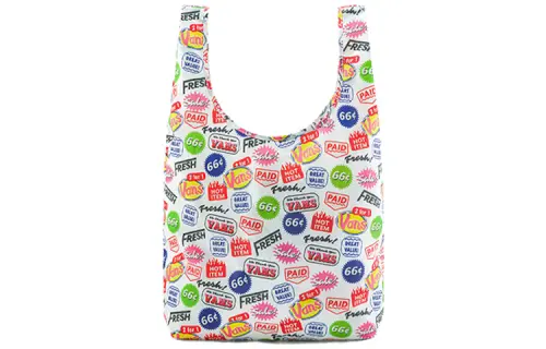 Vans Canvas Shoulder Bag, Canvas Bag, Handbag Unisex Multicolor