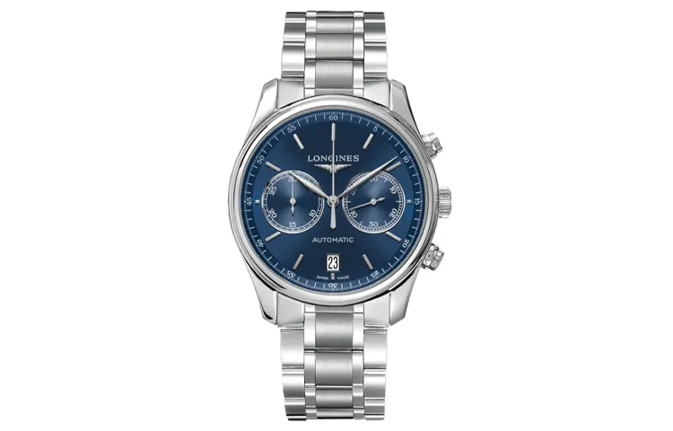 LONGINES Master Collection Automatic Mechanical Movement Men's Watches Watch 40mm Blue Dial
