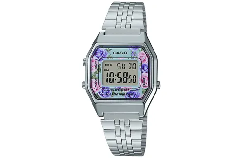 CASIO Women's VINTAGE Series 33.5mm Gray Watch LA680WA-2C