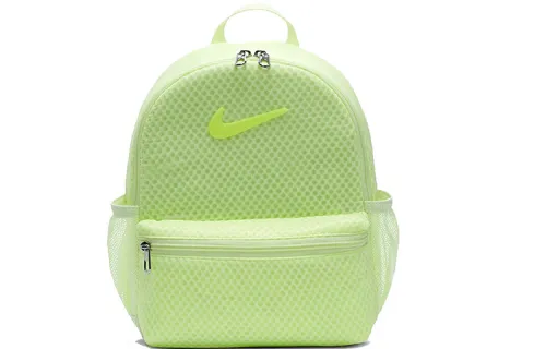 Nike Polyester Backpack Regular Women's Fluorescent Yellow