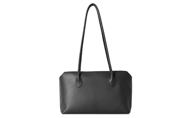 THE ROW Terrasse Cow Leather Tote Bag, Shopping Bag, Shoulder Bag Women's Black