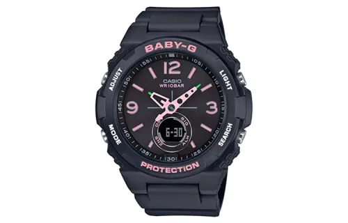 CASIO Women's BABY-G Black Watch BGA-260SC-1APR