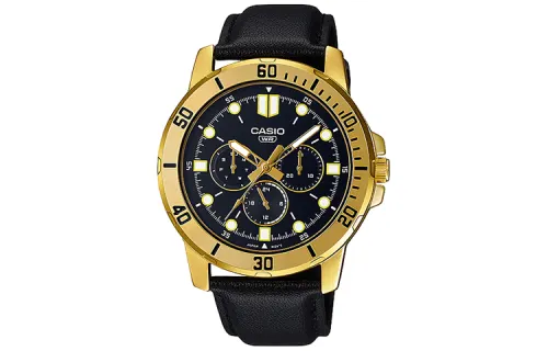 CASIO Men Standard Series Black Watch MTP-VD300GL-1E