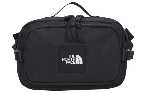 THE NORTH FACE 5L Messenger Bag Outdoor Bag Polyester Pure Black Unisex