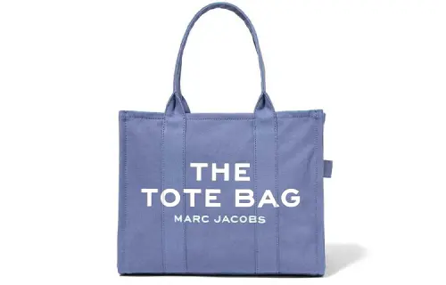MARC JACOBS The Large Tote Blue Shadow