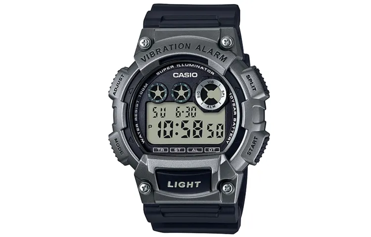 CASIO Men YOUTH Black Watch W-735H-1A3