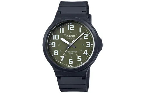 CASIO Men YOUTH Green Watch MW-240-3B