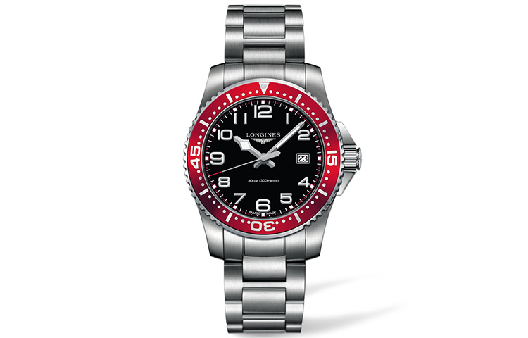 LONGINES Comcast Diving Collection Quartz Movement 300m Waterproof Men's Watches Watch 41mm Black Dial