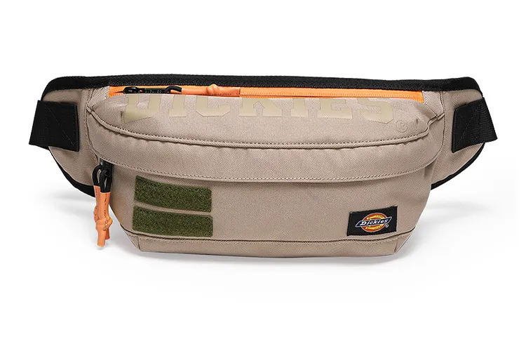 Dickies Polyester Sling Bag, Shoulder Bag, Crossbody Bag, Fanny Pack Regular Unisex Khaki