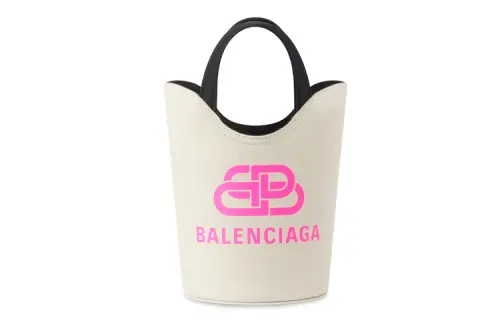 Balenciaga Canvas Tote Bag, Shopping Bag, Handbag Extra Small Women's Beige