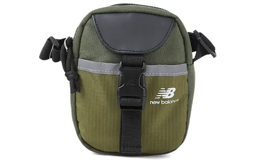 New Balance Fabric Crossbody Bag, Shoulder Bag Unisex Army Green