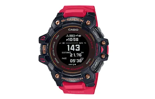 CASIO Men G-SQUAD Series Black Watch