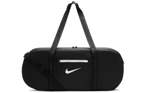 Nike Nylon Gym Bag, Travel Bag, Handbag, Shoulder Bag Regular Unisex Black