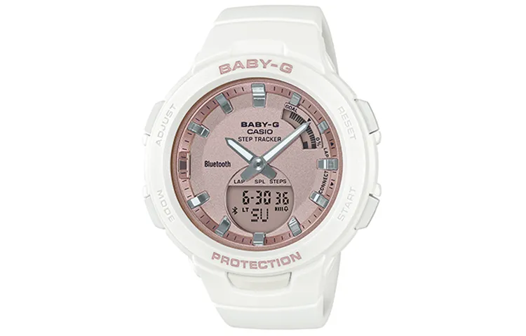 CASIO Women's BABY-G Pink Watch BSA-B100MF-7A