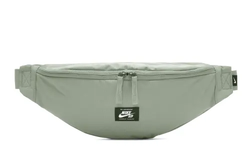 Nike Polyester Sling Bag, Crossbody Bag, Fanny Pack Regular Unisex Avocado Green