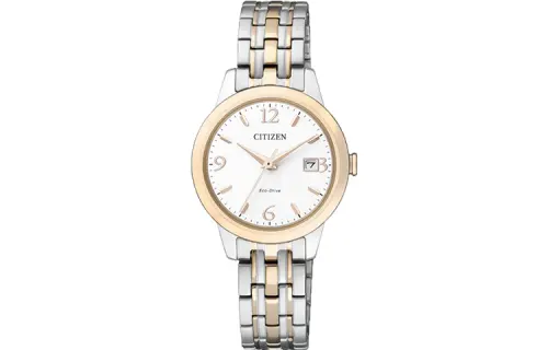 CITIZEN Ecology Drive Collection Light Powered Quartz Movement Stainless Steel Strap Watch