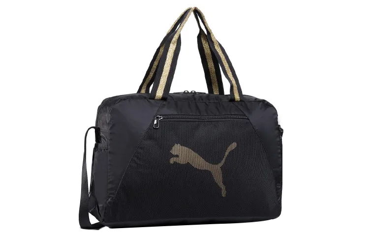 PUMA Fabric Shoulder Bag Unisex Black