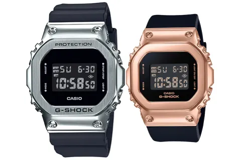 CASIO Unisex Pair Table Series Black Watch