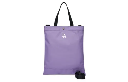 MLB Polyester Shoulder Bag, Crossbody Bag, Handbag Regular Unisex Pink Purple