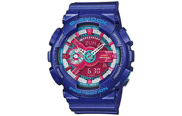 CASIO Women's YOUTH Purple Watch GMA-S110HC-2A