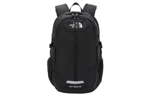 The north face, base capacious school bag, travel nylon black backpack for men and women, for beloved