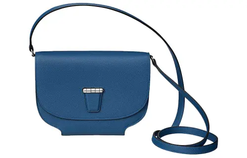 HERMES Convoyeur Calfskin Crossbody Bag, Shoulder Bag Mini Women's