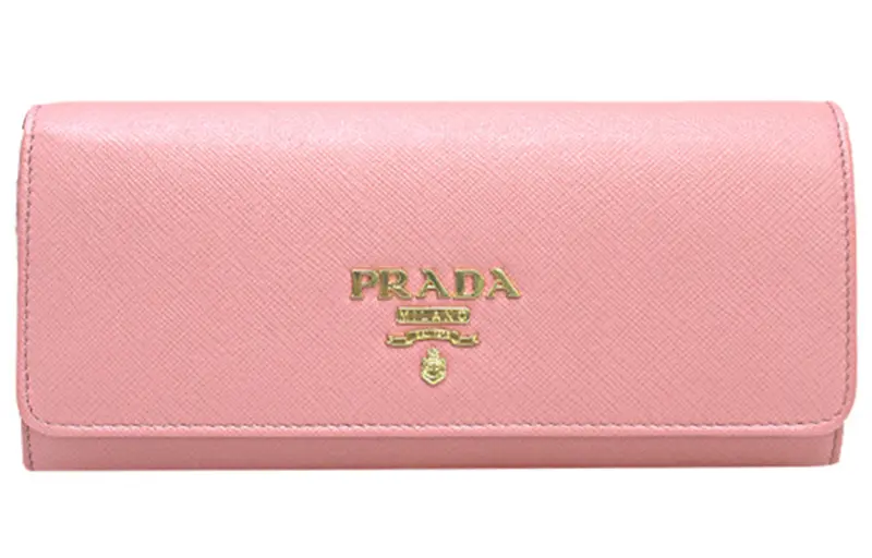 PRADA Leather Shoulder Bag, Crossbody Bag Regular Women's Pink
