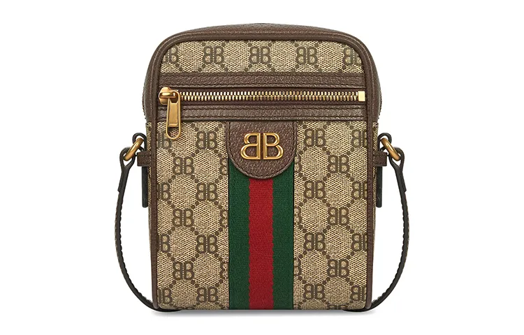 GUCCI X Balenciaga The Hacker Project Shoulder Zip Bag