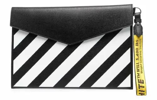 OFF-WHITE Diag Flat Pouch 'Black'