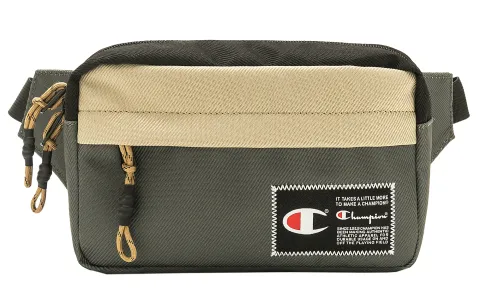 Champion Fabric Backpack, Sling Bag, Crossbody Bag, Fanny Pack Regular Unisex Green/Black