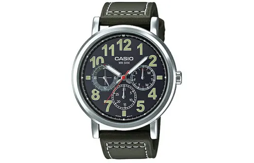 CASIO Men Standard Series 45mm Black Watch MTP-E309L-3A