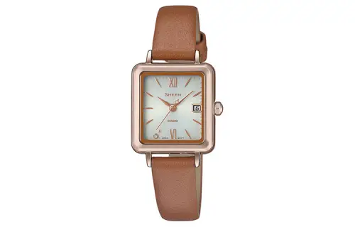 CASIO Women's SHEEN Silver Watch