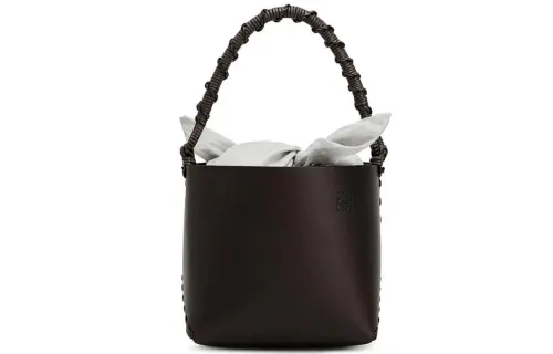 LOEWE Calfskin Handbag Women's Black