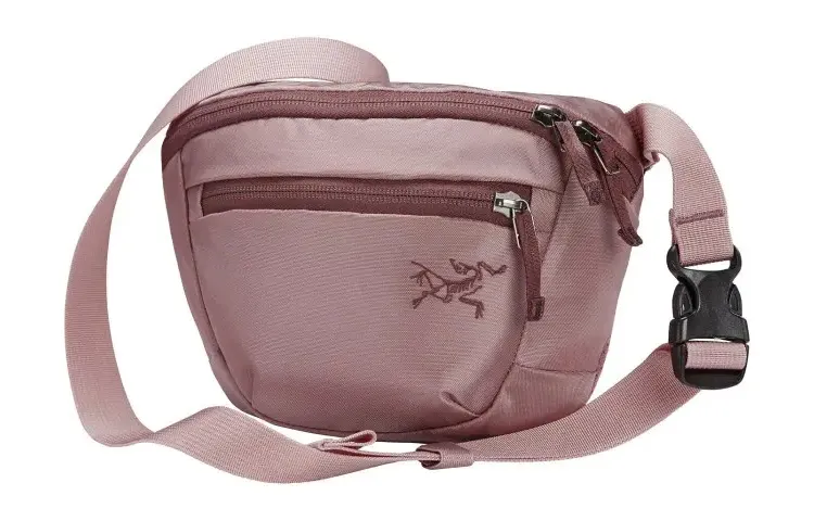 Arc'teryx Mantis 2.5L Sling Bag, Crossbody Bag, Fanny Pack, Outdoor Bag Nylon Dry Rose Nude Pink Unisex