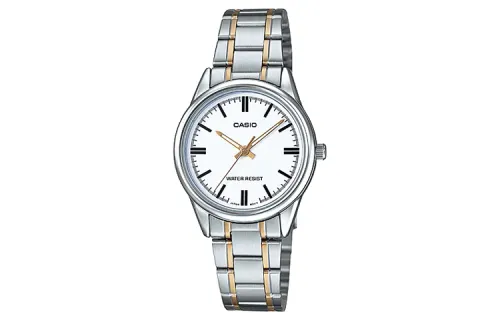 CASIO Women's Standard Series White Watch LTP-V005SG-7A