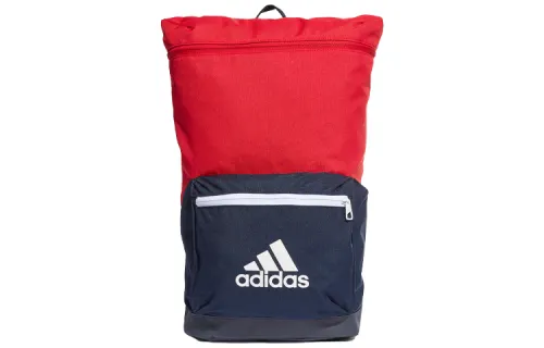 Adidas Polyester Backpack Shoulder Bag Regular Unisex Red Multicolor