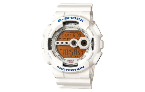CASIO Men Orange Watch GD-100SC-7