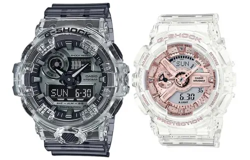 CASIO Unisex Pair Table Series Black Watch