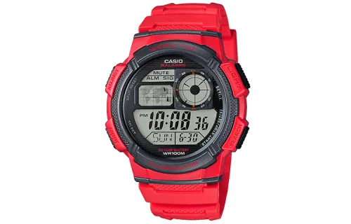 CASIO Men YOUTH Red Watch AE-1000W-4A