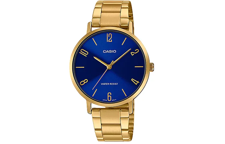 CASIO Women's Standard Series 40mm Blue Watch LTP-VT01G-2B