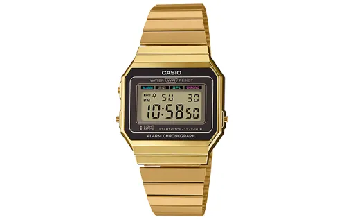 CASIO Unisex YOUTH Gold Watch A700WG-9A