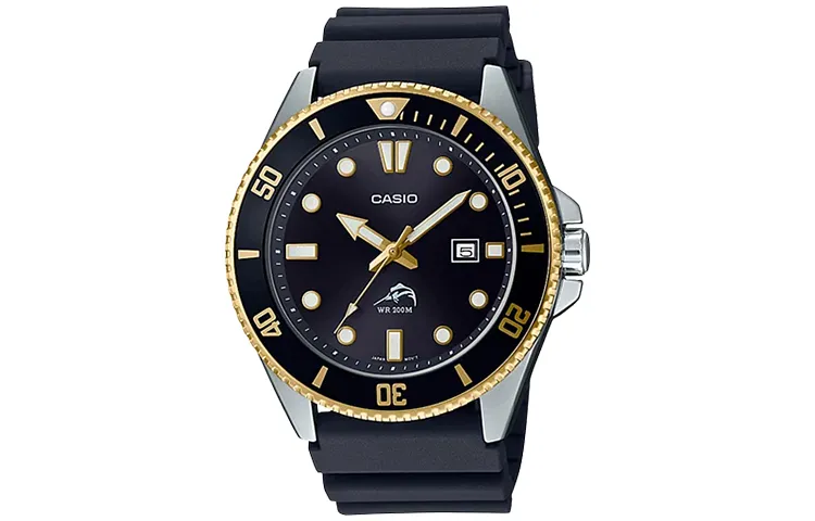 CASIO Men YOUTH Black Watch MDV-106G-1A