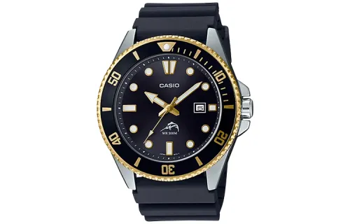 CASIO Men YOUTH Black Watch MDV-106G-1A