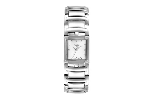 TISSOT Fanting Collection Quartz Movement Women's Watch 23.8mm Silver Dial Stainless Steel Case