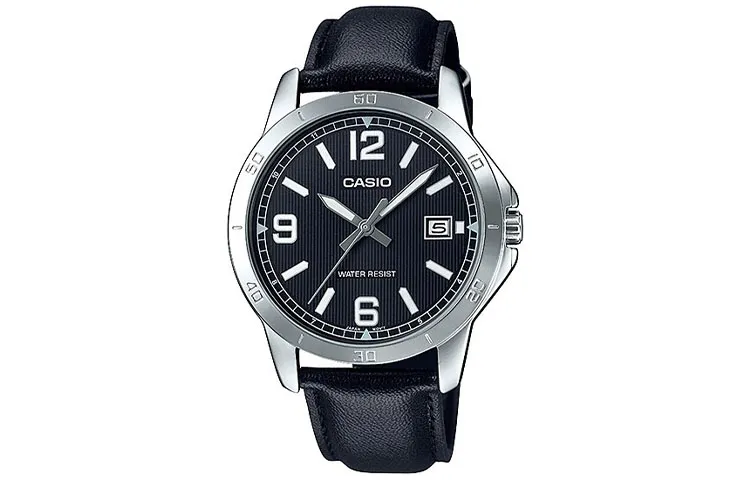 CASIO Men Standard Series Black Watch MTP-V004L-1B