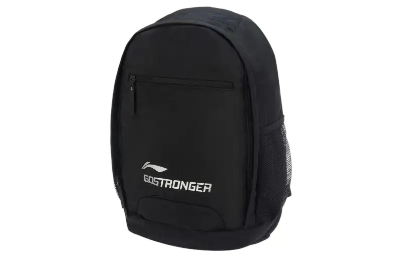 Li Ning Polyester Backpack Regular Unisex Black