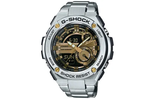 CASIO Men G-STEEL Series 52.4mm Black Watch GST-210D-9A