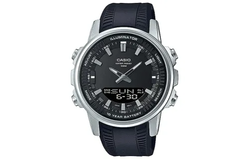CASIO Men DRESS Black Watch AMW-880-1AV