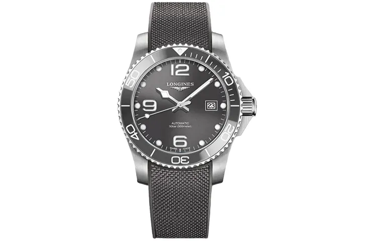 LONGINES Comcast Diving Collection Automatic Mechanical Movement Date Display Men's Watches Watch 41mm Gray Dial